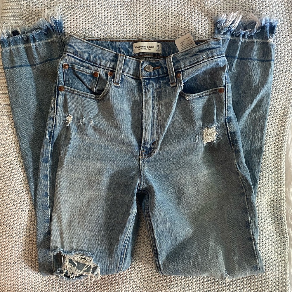 Abercrombie High Waisted Jeans
